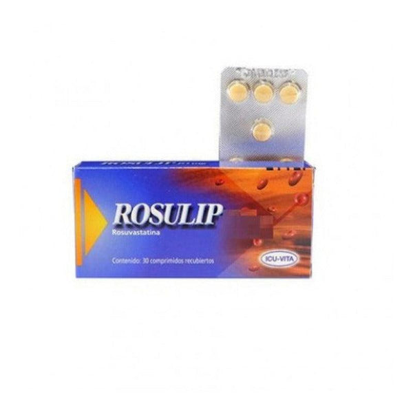 Rosulip 20 Mg 30 Comprimidos - Farmacia Rex