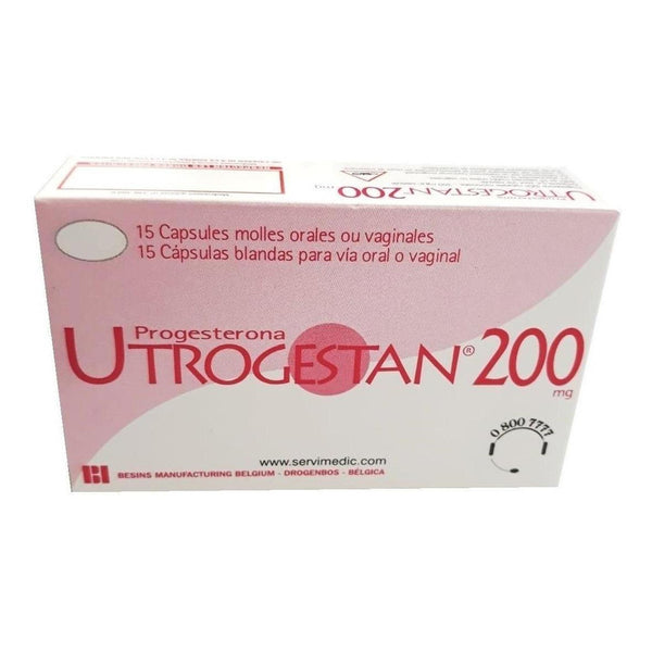 Utrogestan 200 Mg  15 Cápsulas