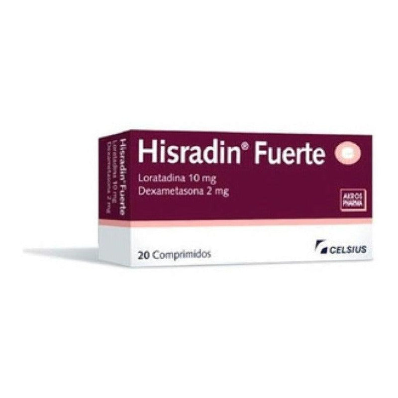 Hisradin Fuerte 20 Comprimidos