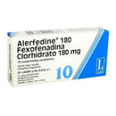Alerfedine 180 Mg 10 Comprimidos