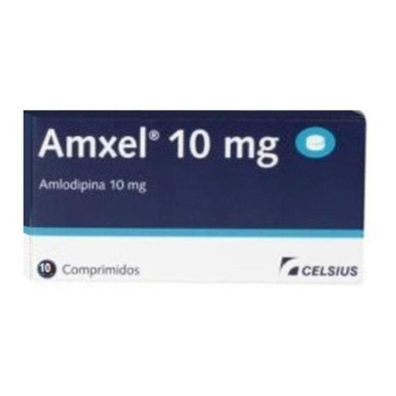 Amxel 10 Mg X 10 Comprimidos | Amlodipina