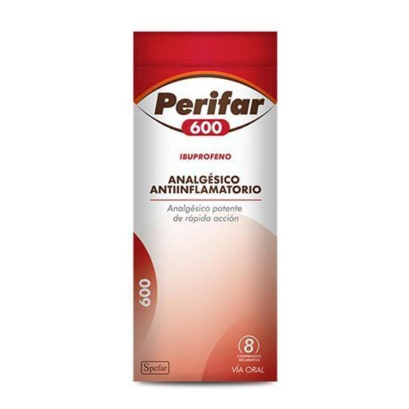 Perifar 600 Mg 8 Comprimidos