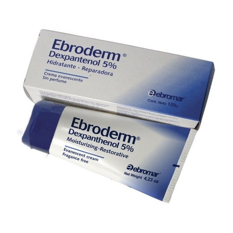 Ebroderm Crema Tatuaje Dexpantenol 5% 120g Sin Perfume