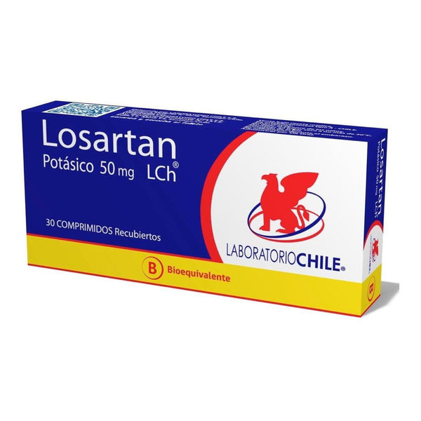 Losartan Potasico Chile 50mg 30 Comp