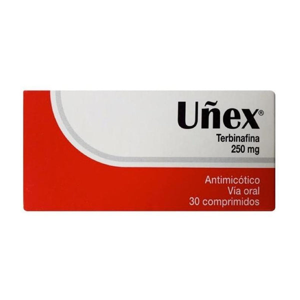Uñex 30 Comprimidos | Terbinafina