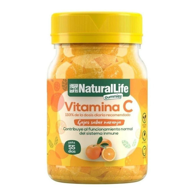 Vitamina C Natural Life Gomitas Gummies 55 Dias