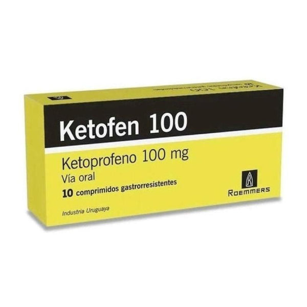 Ketofen 100 Mg 10 Comprimidos | Ketoprofeno