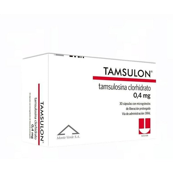 Tamsulon 0.4  Mg 30 Cápsulas | Tamsulosina