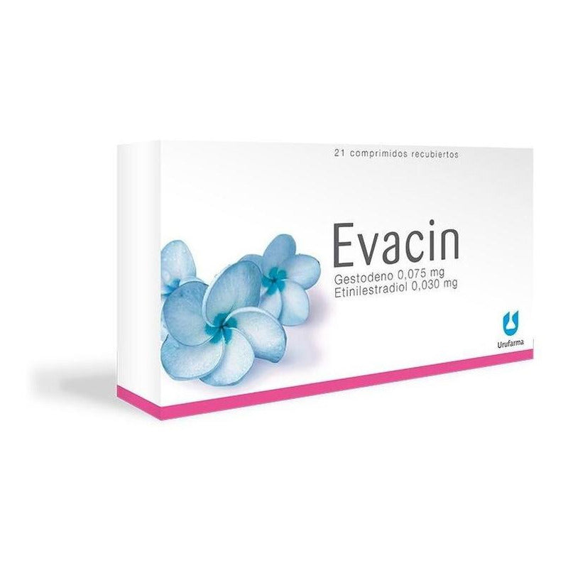 Evacin 21 Grageas | Anticonceptivas