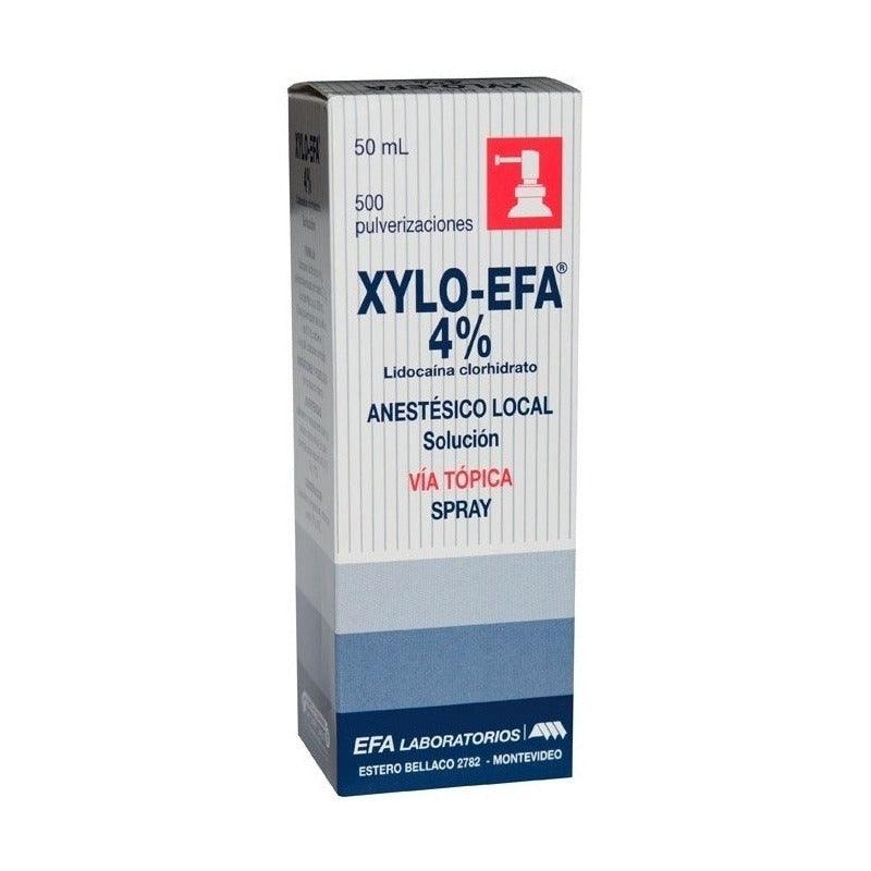 Xylo Efa  4% 50 Ml Spray | Lidocaina - Farmacia Rex