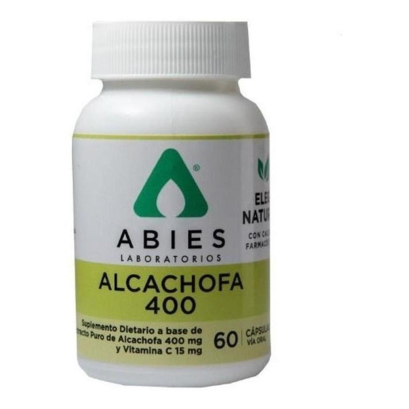 Alcahofa 400mg Abies 60 Cápsulas