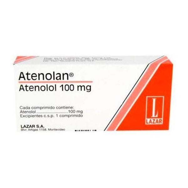 Atenolan Lazar 100 Mg X 60 Comprimidos