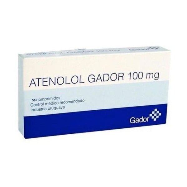 Atenolol Gador 100 Mg  60 Comprimidos