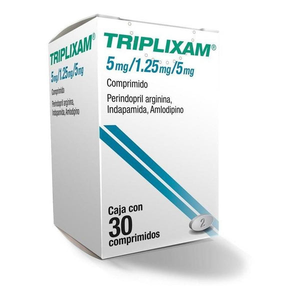 Triplixam 5mg/1.25mg/5mg 30 Comprimidos