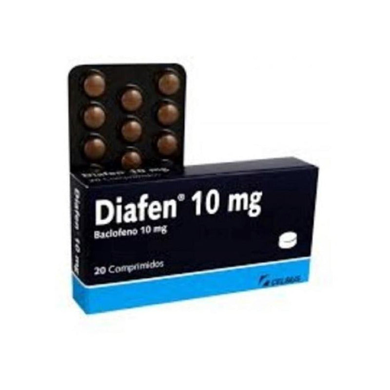 Diafen 10 Mg X 20 Comprimidos