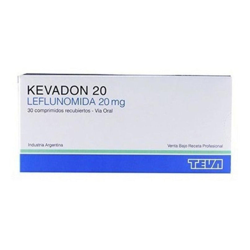 Kevadon 20 Mg 30 Comprimidos