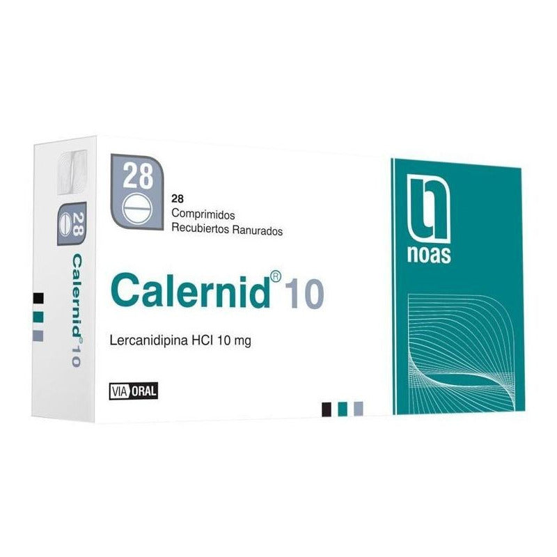 Calernid 10 Mg X 28 Comprimidos