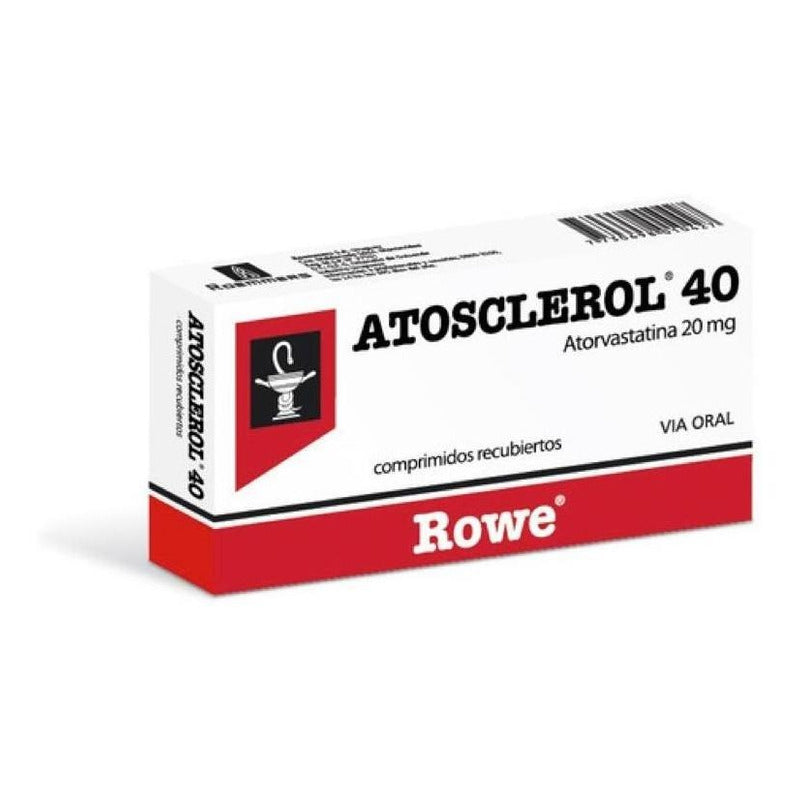 Atosclerol 40mg   10 Comprimidos