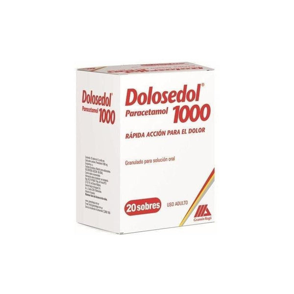 Dolosedol 1000 Mg 20 Sobres