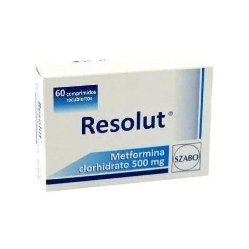 Resolut 500 Mg 60 Comprimidos | Metformina