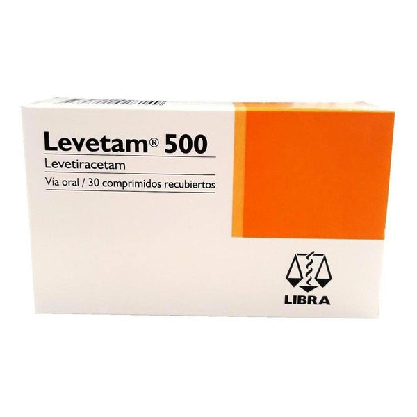 Levetam 500 Mg 30 Comprimidos