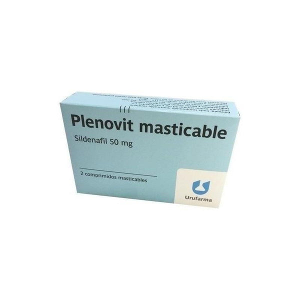 Sildenafil 50mg x 2 tabletas masticable