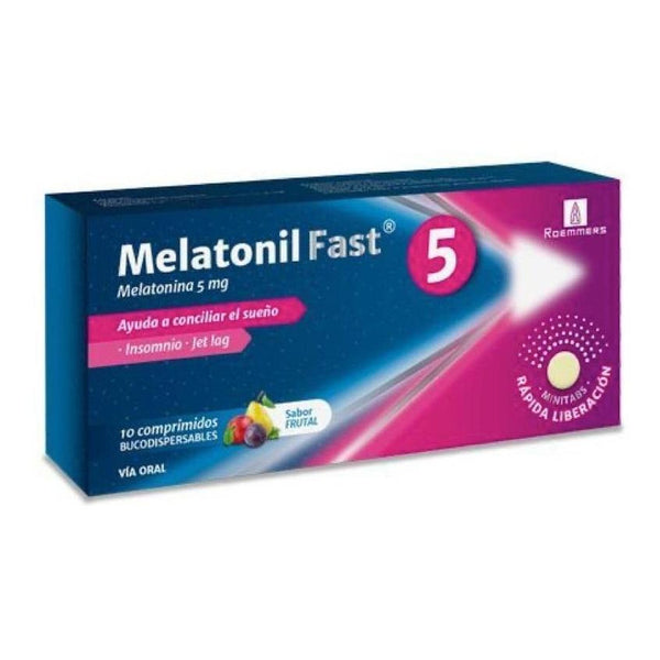 Melatonil Fast 5 Mg 10 Cápsulas Blandas | Melatonina