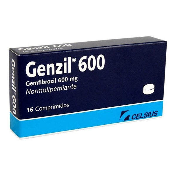 Genzil 600   16 Comprimidos - Farmacia Rex