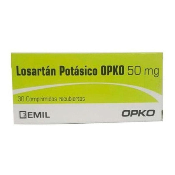 Losartan Opko 50 Mg 30 Comprimidos