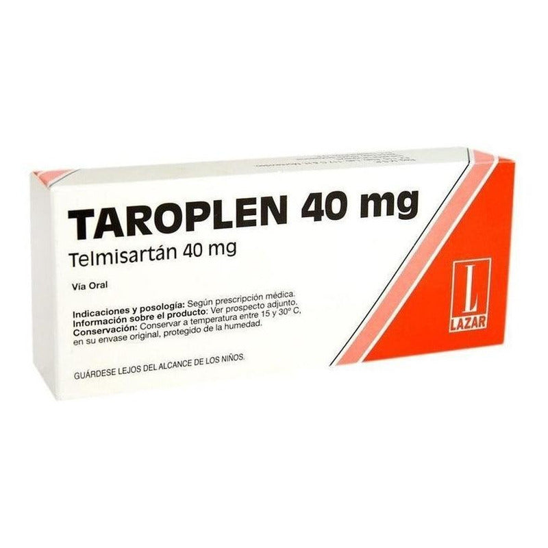 Taroplen 40 Mg 42 Comprimidos