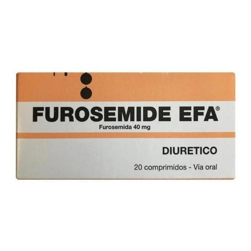 Furosemide Efa 20 Comprimidos