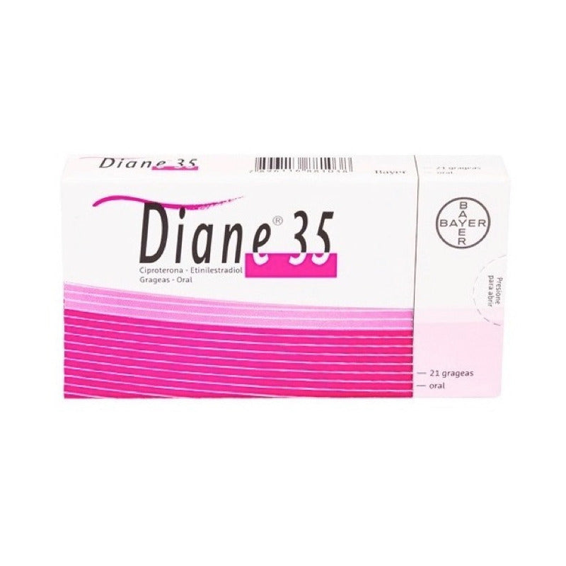 Diane 35 21 Grageas | Anticonceptivas