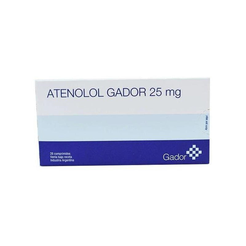Atenolol Gador 25 Mg  28 Comprimidos