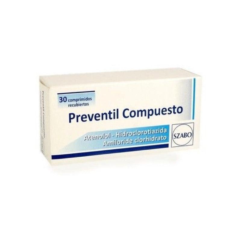 Preventil Compuesto 30 Comprimidos - Farmacia Rex