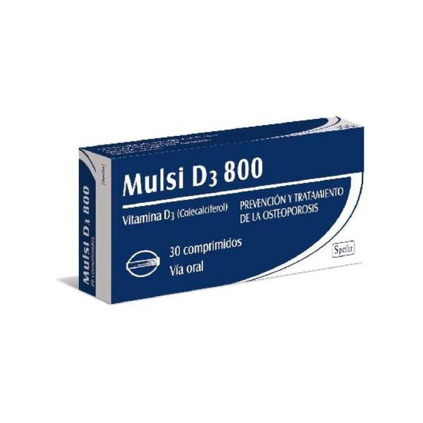 Mulsi D3 800 Ui 30 Comprimidos