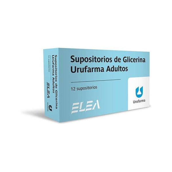 Supositorios Glicerina Adulto Urufarma X 12 Uniades