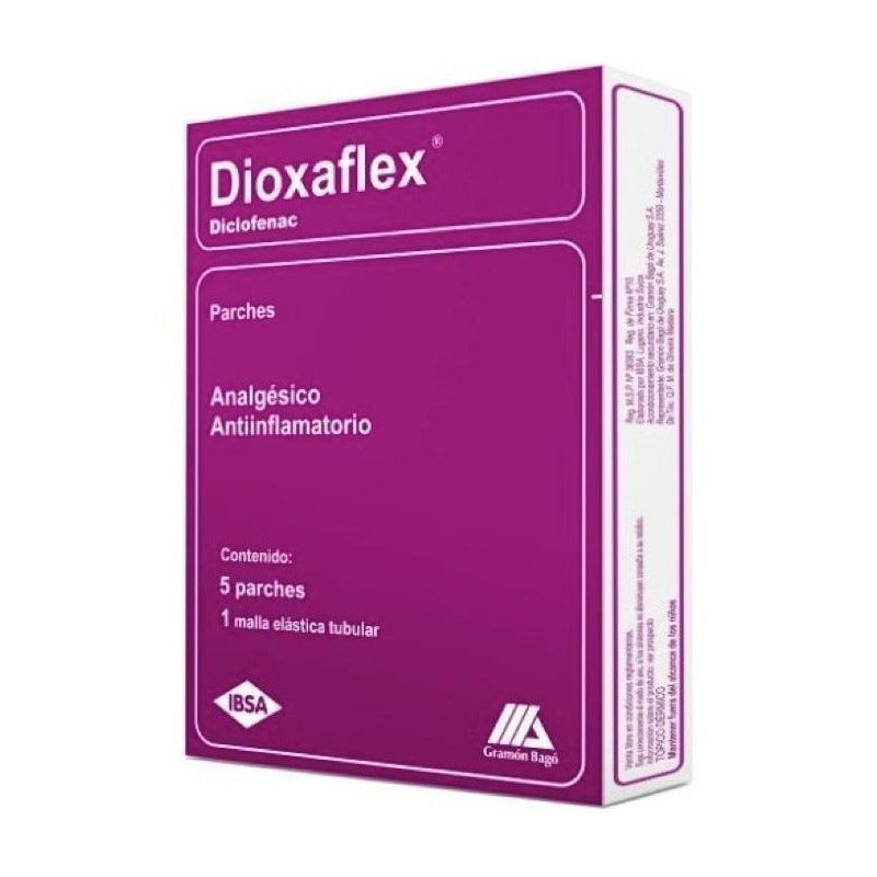 Dioxaflex Parches X 5 Unidades