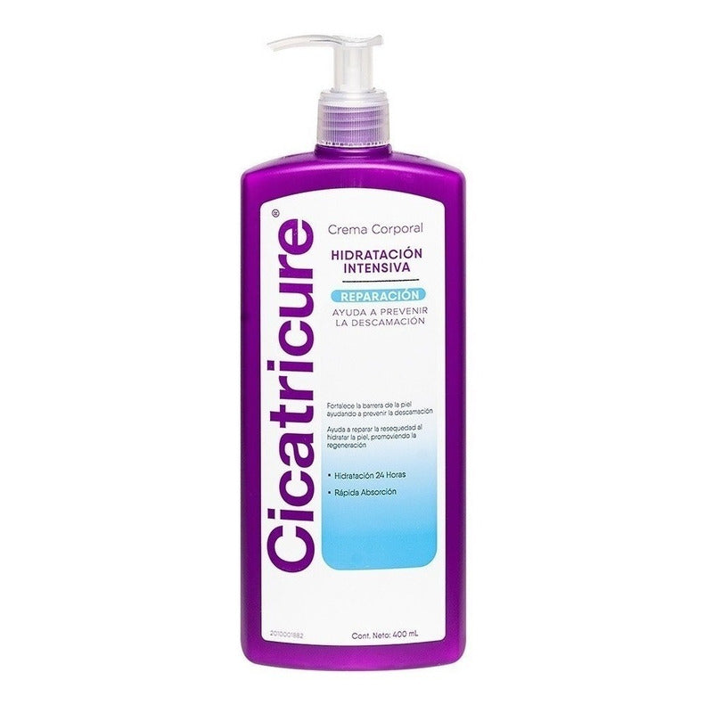 Cicatricure Reparación Intensiva Crema Corporal 400 Ml