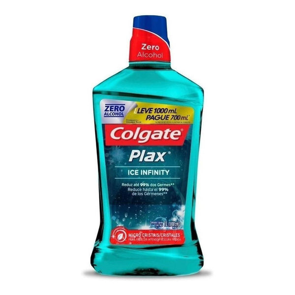 Colgate Plax Ice Infinity 1 Lt Litro Enjuague Bucal