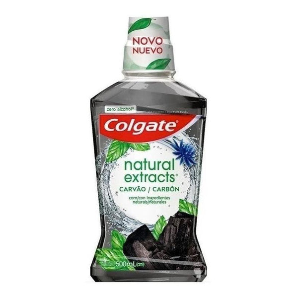 Colgate Plax Extracto Carbon Natural 500ml Enjuague Bucal