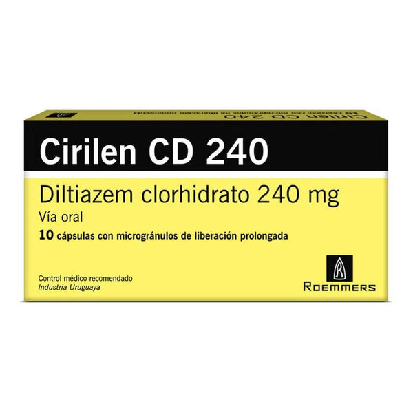 Cirilen C D 240 Mg X 10 Capsulas - Farmacia Rex