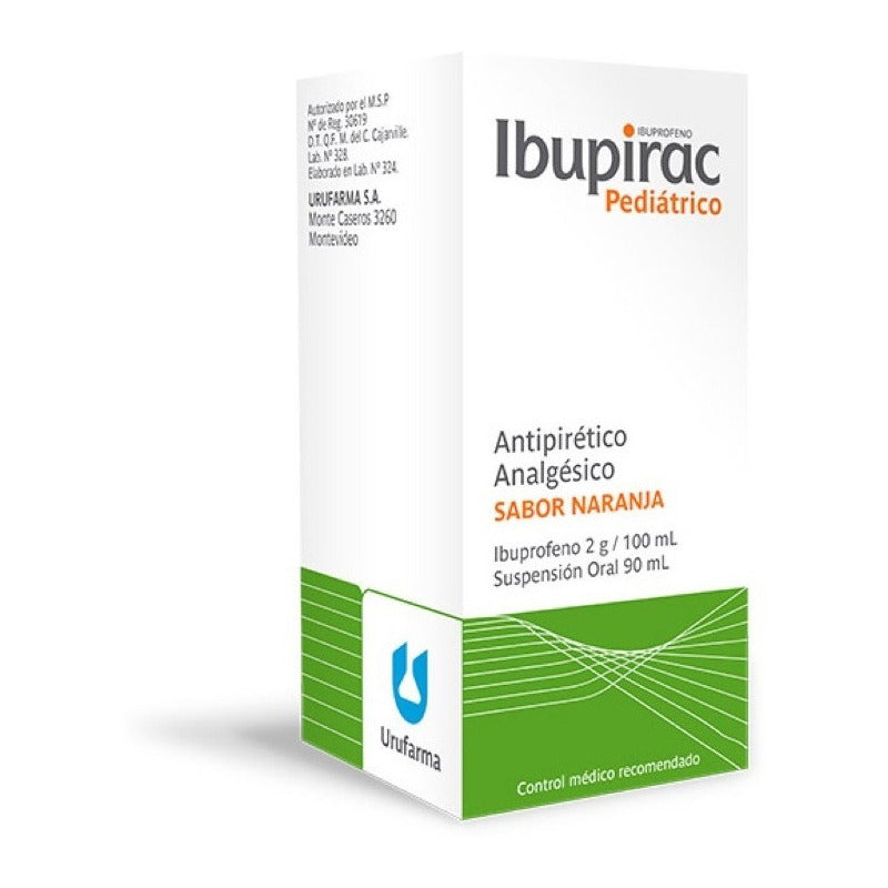 Ibupirac Pediátrico Suspensión 90 Ml - Sabor Naranja