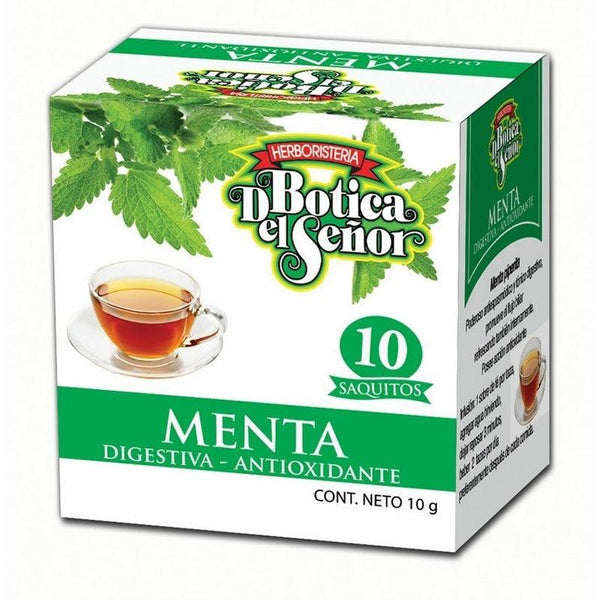 Pack De 2 Té De Menta Botica Del Señor 10 Saquitos - Farmacia Rex