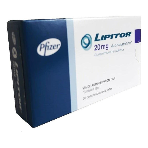 Lipitor 20 Mg 30 Comprimidos