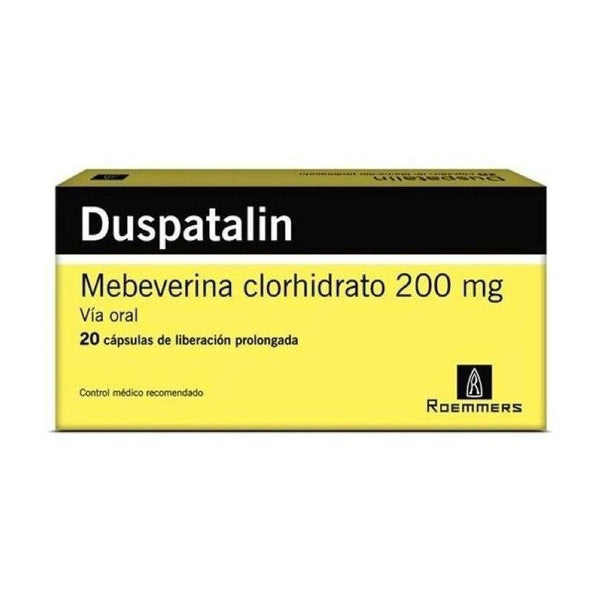 Duspatalin 200 Mg 20 Comprimidos