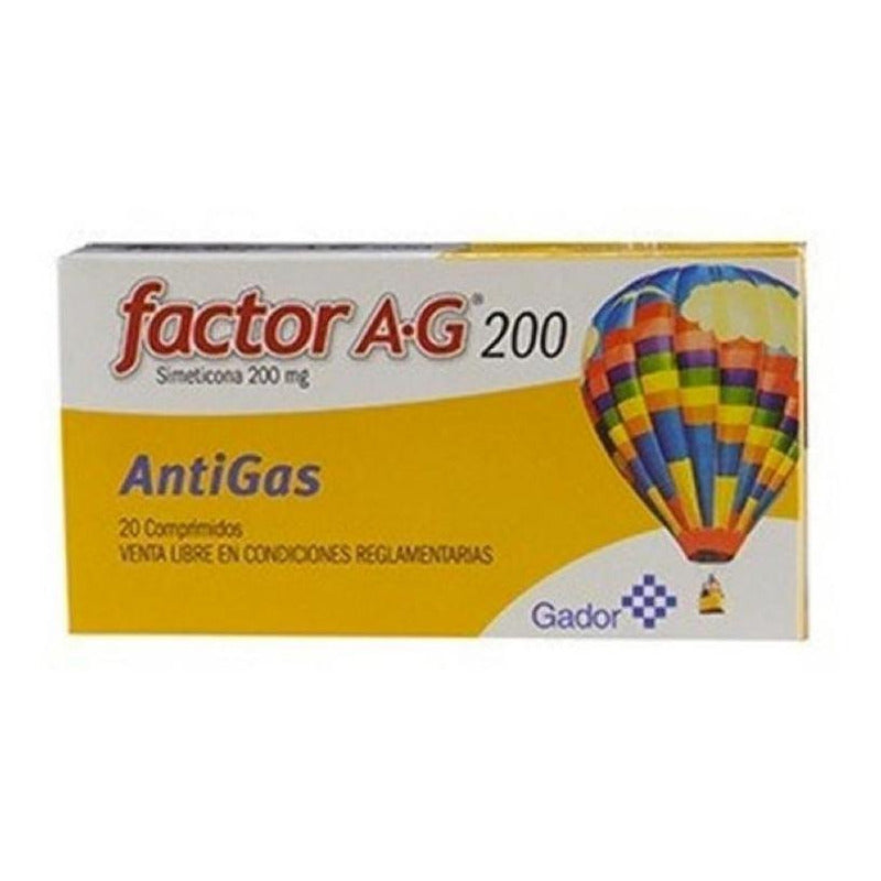 Factor Ag 200 Mg 20 Comprimidos