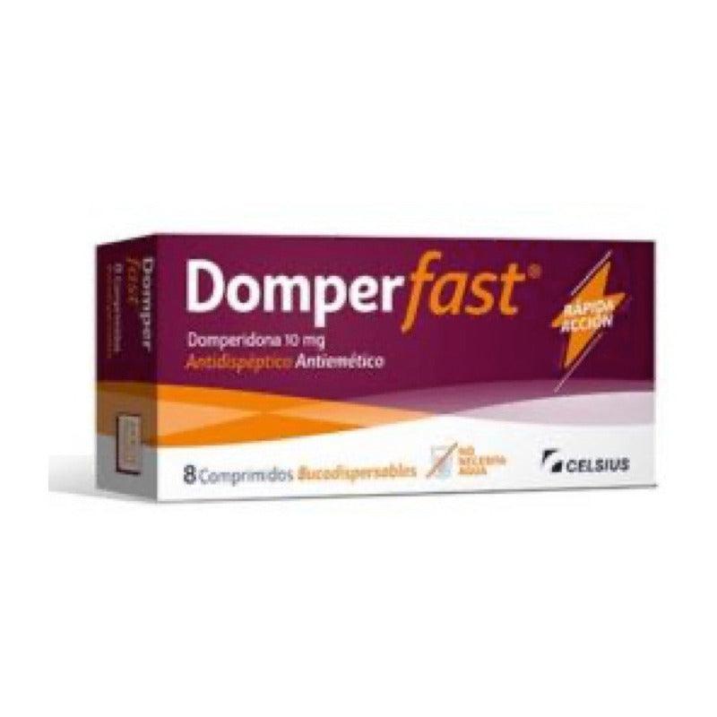 Domper Fast X 8 Comprimidos - Farmacia Rex