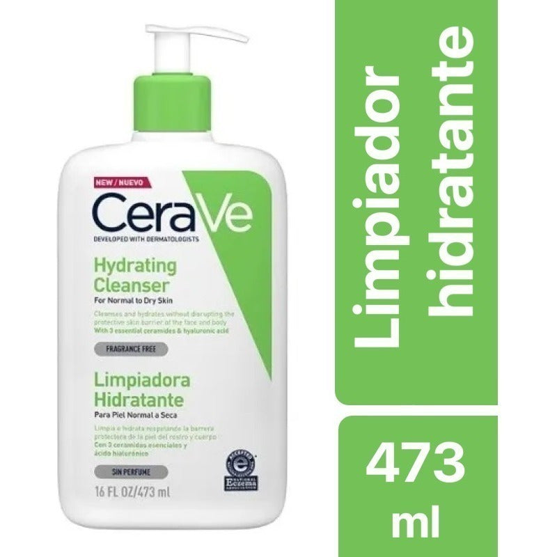 Cera Ve Limpiador Hidratante 473ml Cerave Piel Normal Seca