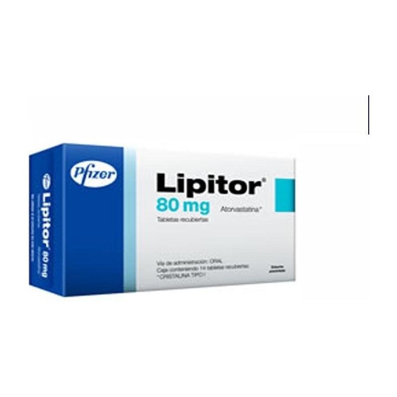 Lipitor 80  Mg 30 Comprimidos - Farmacia Rex