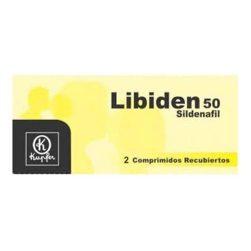 Libiden 50 Mg X 10 Comrimidos | Sildenafil